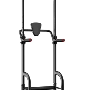 Power Tower, Pull Up Bar Dip Station/Stand for Home Gym Strength Training Workout Equipment