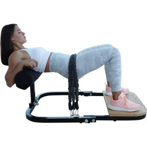 BootySprout Hip Thrust Machine for High Resistance Glute Training - Home Gym Workout - Comes with 45, 90, and 135 Lbs