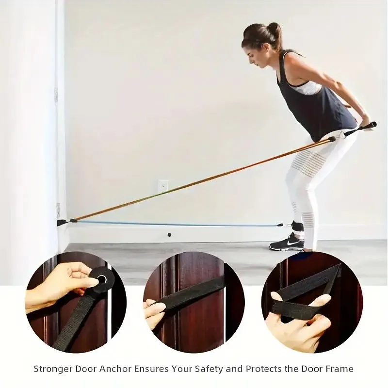 Sport Rubber Band for Fitness Equipment Resistance Bands Elastic Band for Pulling Up Gym Exercise Training Portable Body Sports - Image 5