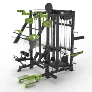 Gym Fitness Equipment Commercial Cable Crossover Comb Power Squat Rack Power Rack 3d Multi Functional Smith Machine